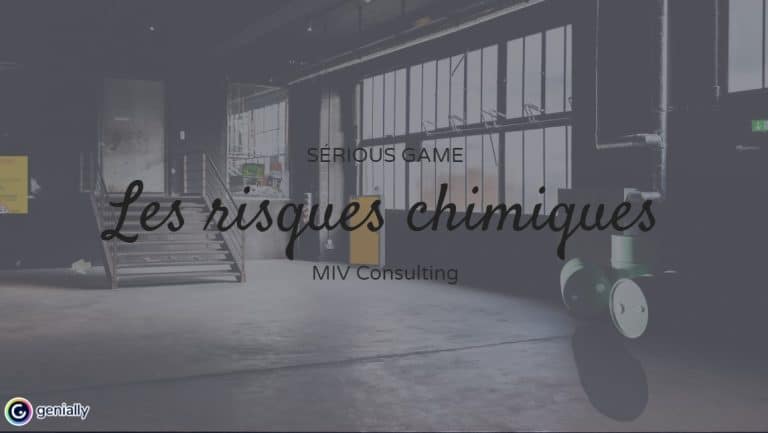 Nouveauté!!!! Lancement des Escapes Games sur la prévention des risques chimiques